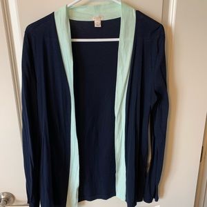 JCrew soft cotton cardigan
